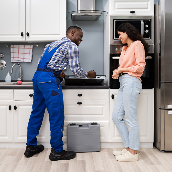 can you provide an estimate for cooktop repair before beginning any work in Chippewa